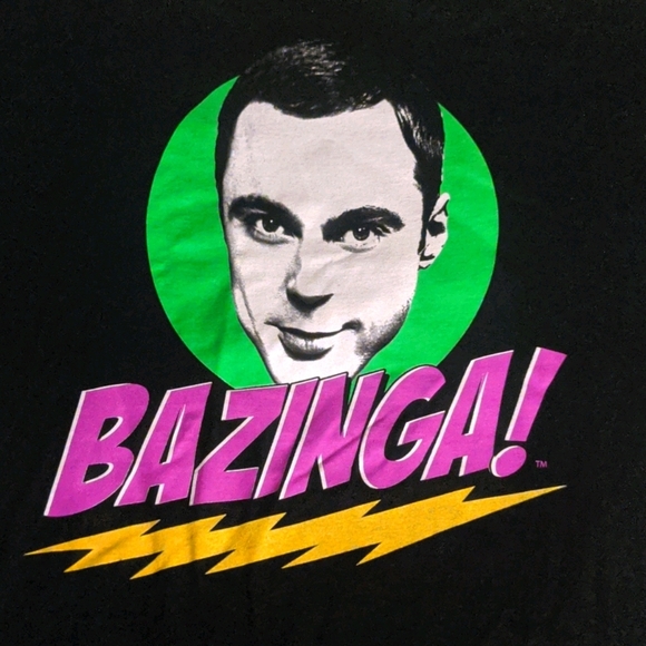BAZINGA! tee - Picture 1 of 3